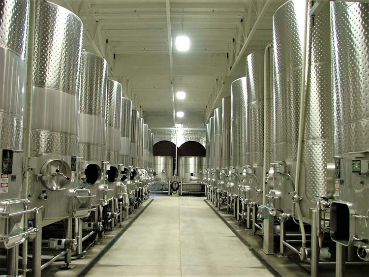 Rack and Riddle Custom Wine Tanks by Quality Stainless Tanks