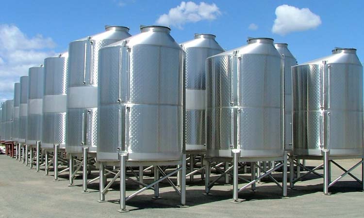 Custom Stainless Steel Wine Tanks By Quality Stainless Santa Rosa CA