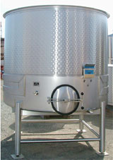 stainless wine tank open top fermenter