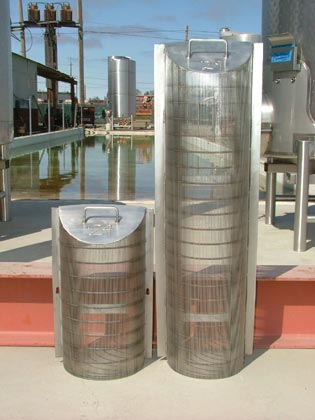 Custom seed screens vertical by Quality Stainless Windsor CA